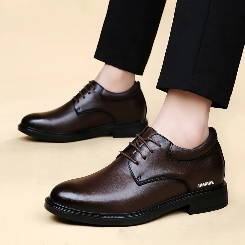 King Jinmai Men's Casual Shoes Men Mid Top Black-4