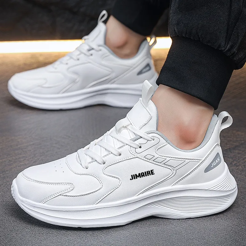 King Jinmai Slip Resistant Water Resistant Lightweight Low Top Casual Shoes Men's-11