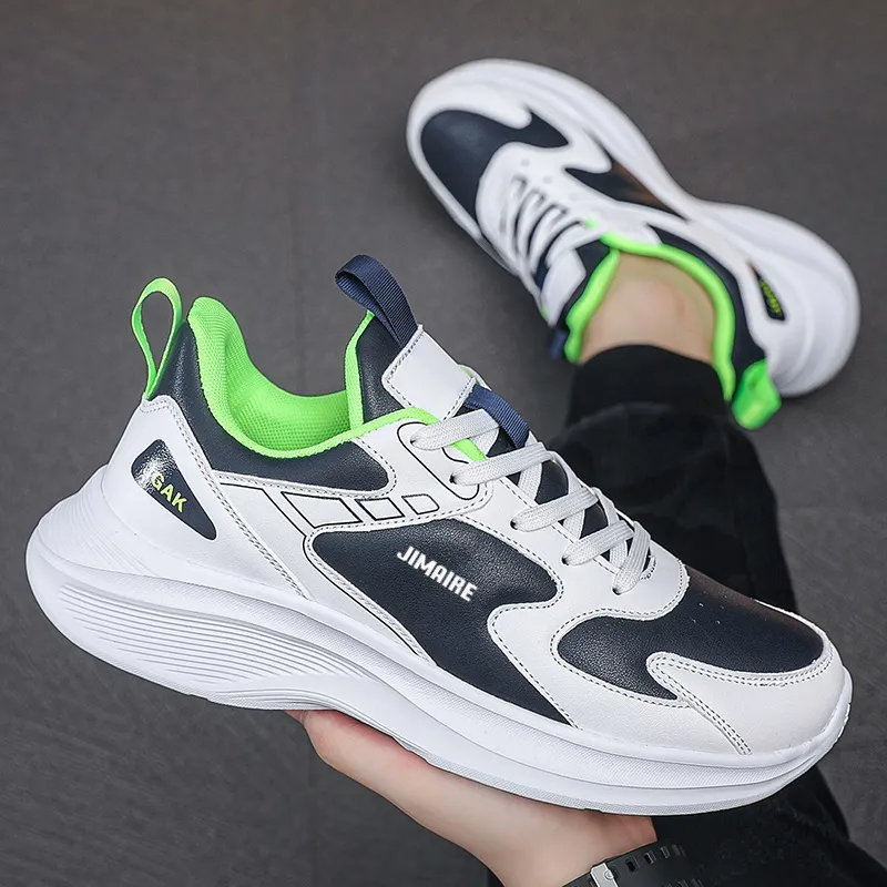 King Jinmai Slip Resistant Water Resistant Lightweight Low Top Casual Shoes Men's-4