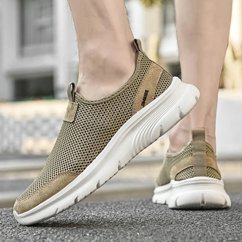 King Jinmai Breathable Low Top Casual Shoes Men's-12