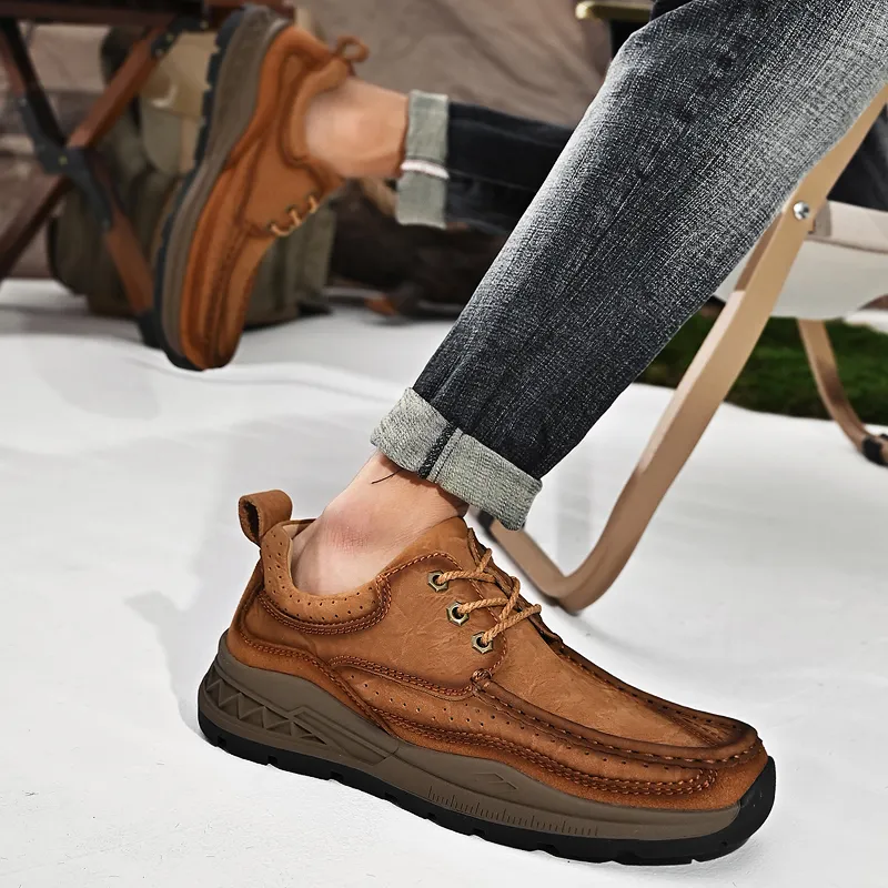 King Jinmai Men's Casual Shoes Men Low Top-5