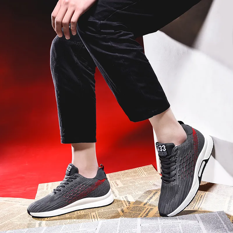 King Jinmai Abrasion Resistant Breathable Low Top Casual Shoes Men's-8
