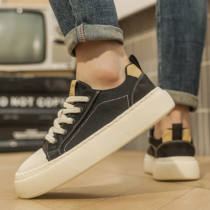 King Jinmai Lightweight And Breathable Low Top Skateboard Shoes Men's-8