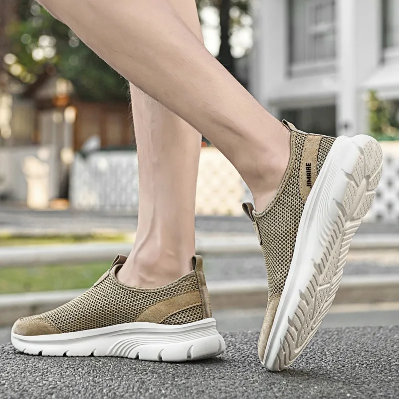King Jinmai Breathable Low Top Casual Shoes Men's-11