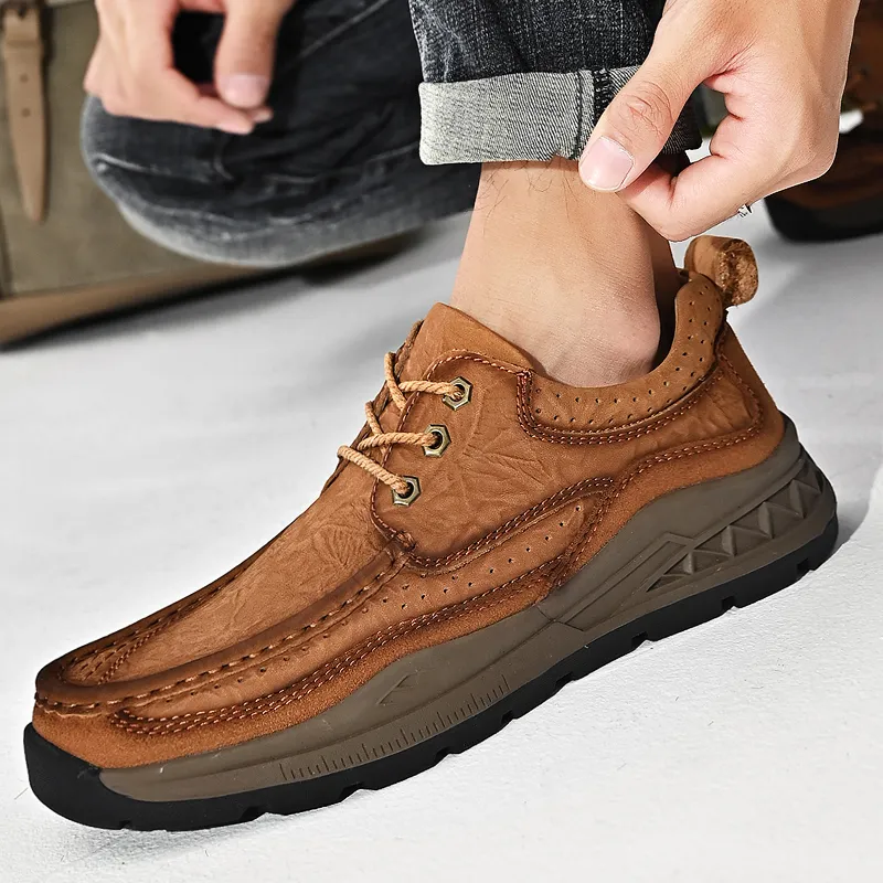 King Jinmai Men's Casual Shoes Men Low Top-6