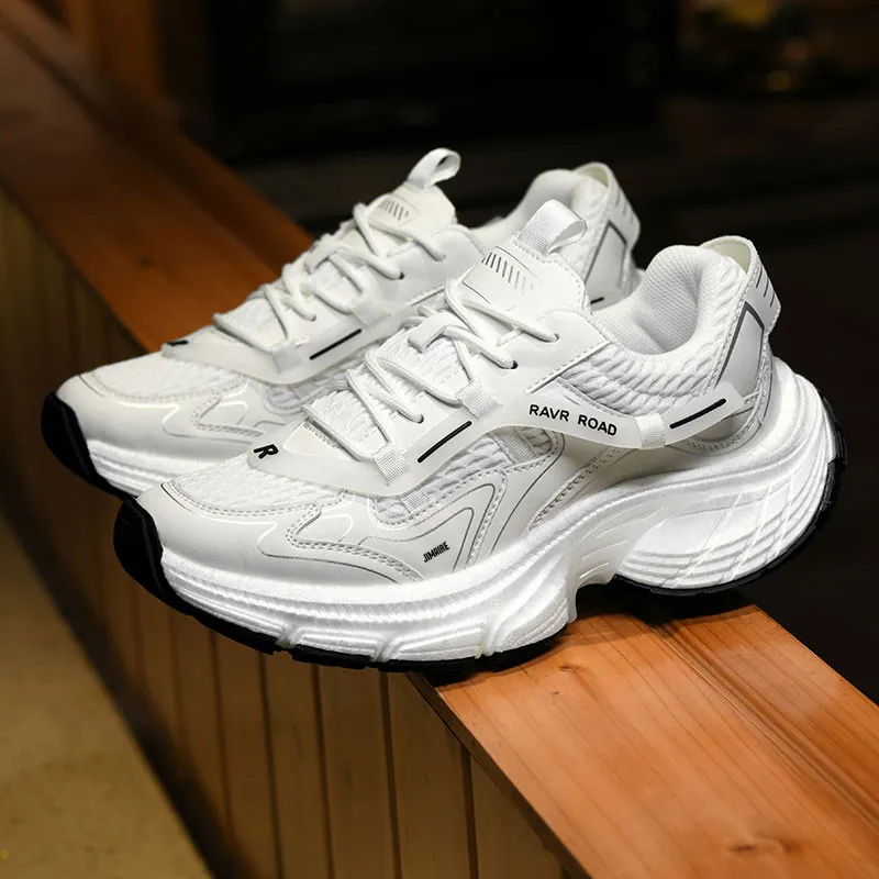 King Jinmai Breathable Low Top Chunky Sneakers Unisex-9