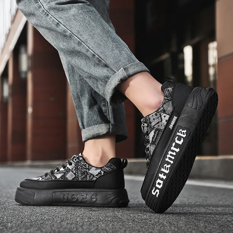 King Jinmai Slip Resistant Low Top Skateboard Shoes Men's-7
