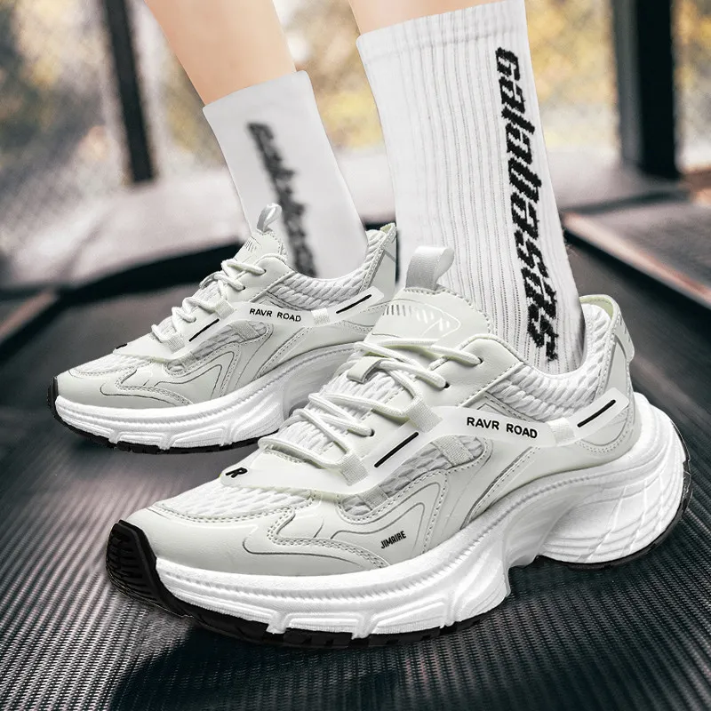 King Jinmai Breathable Low Top Chunky Sneakers Unisex-10