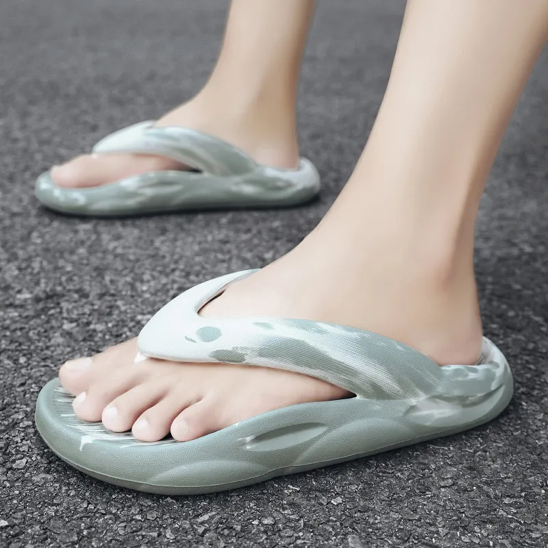 King Jinmai Graffiti Flip Flops Unisex-14