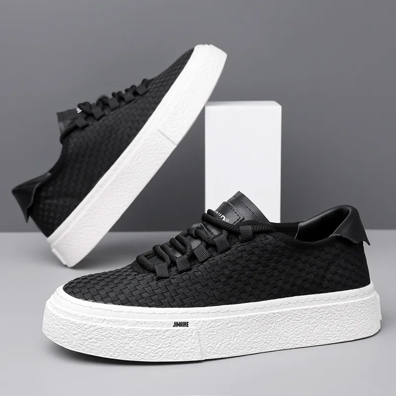 King Jinmai Low Top Skateboard Shoes Men's Black-1
