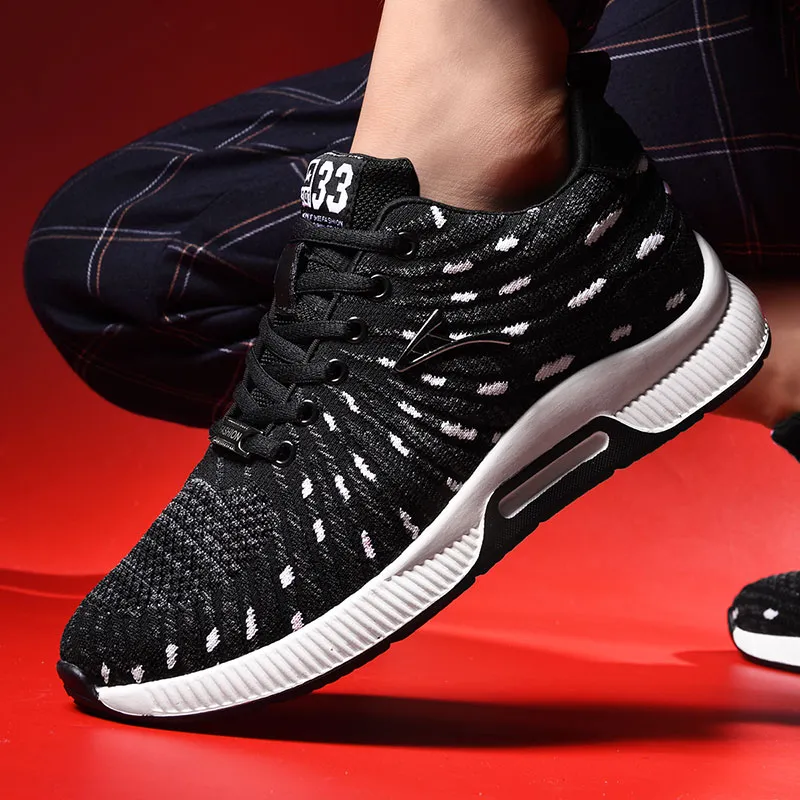 King Jinmai Cushioning And Breathable Low Top Casual Shoes Men's-11
