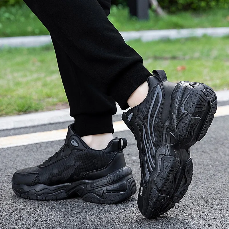 King Jinmai Anti-Slip Wear-Resistant Water-Resistant Warm Low-Top Casual Shoes Men's-13