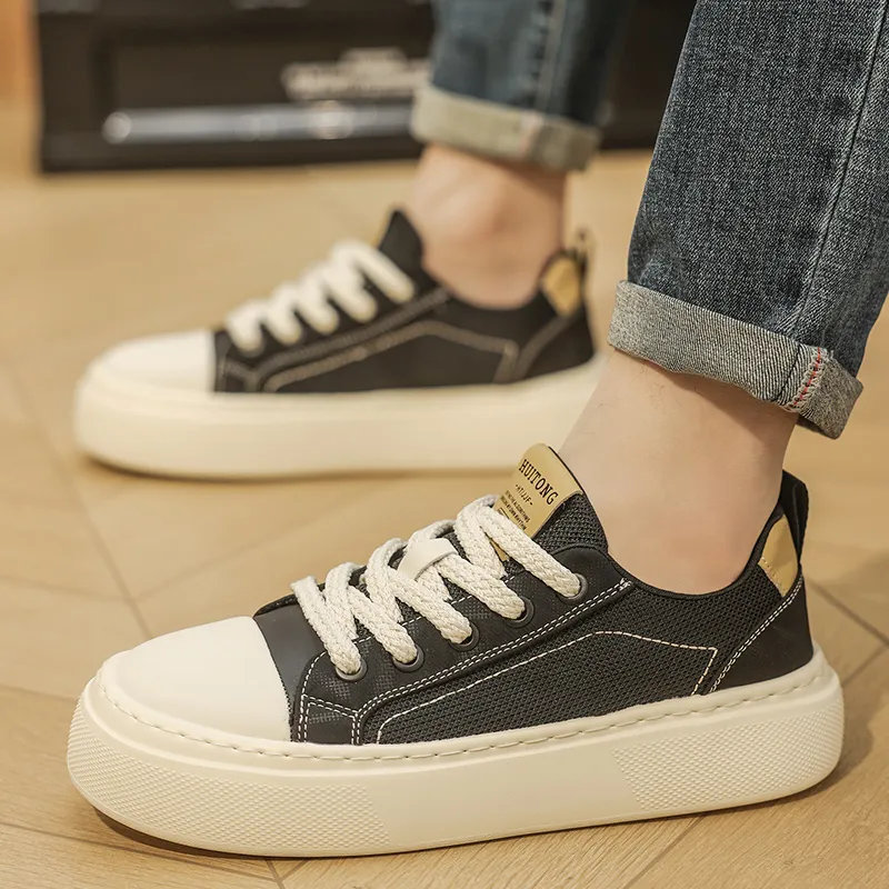 King Jinmai Lightweight And Breathable Low Top Skateboard Shoes Men's-7