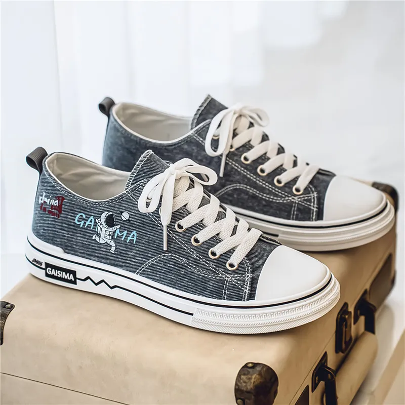 King Jinmai Low Top Canvas Shoes Men's-6
