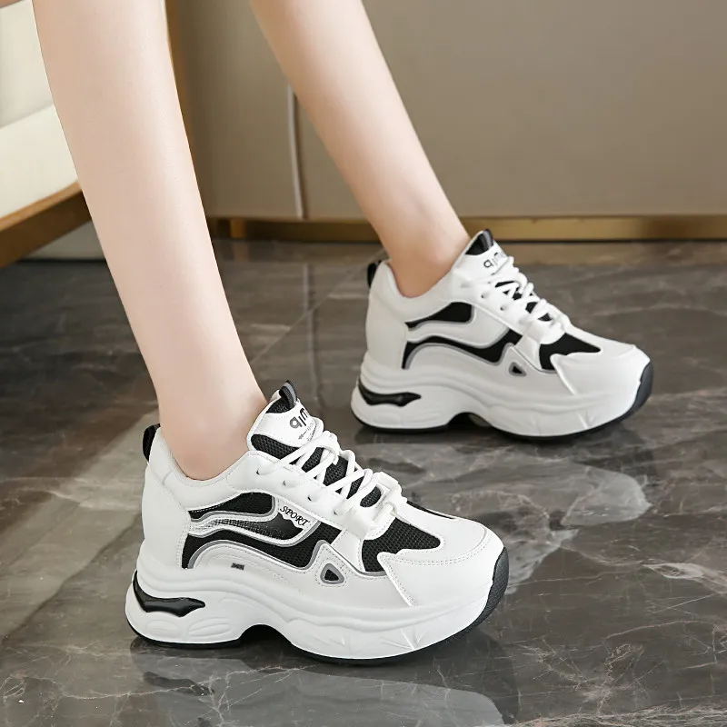 King Jinmai Breathable Low Top Chunky Sneakers Women's-5