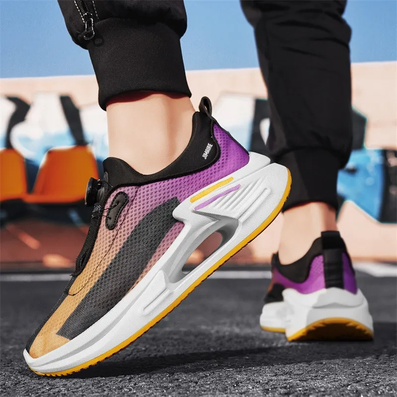 King Jinmai Cushioning And Breathable Low Top Casual Shoes Men's-2