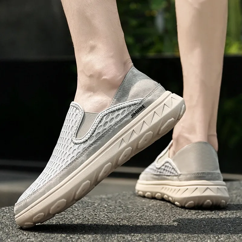 King Jinmai Abrasion Resistant Breathable Low Top Casual Shoes Men's-6