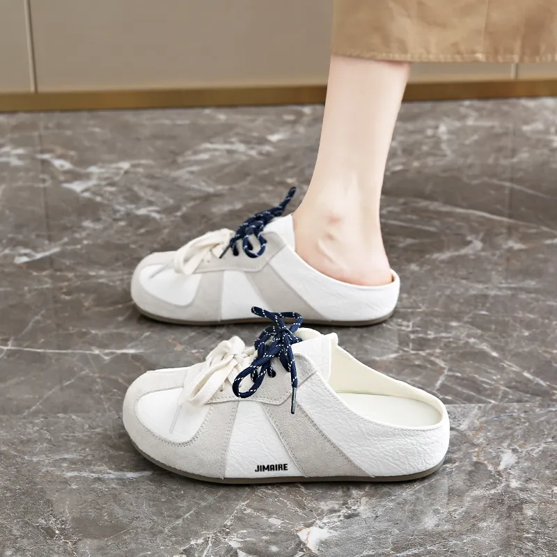 King Jinmai Rubber Sole Abrasion Resistant Slip Resistant Closed Toe Slippers Women's-6