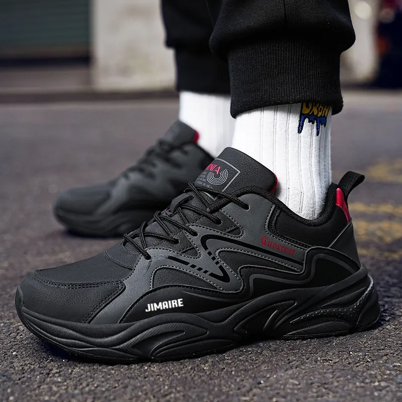 King Jinmai Anti Slip Wear Resistant Water Resistant Lightweight Low Top Casual Shoes Men's-11