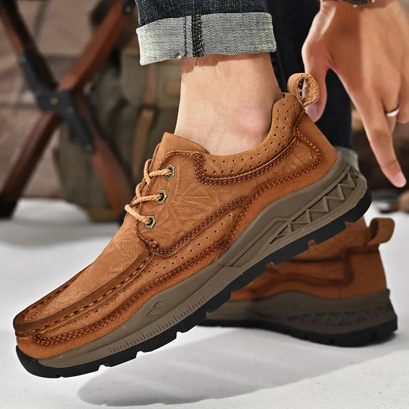 King Jinmai Men's Casual Shoes Men Low Top-3