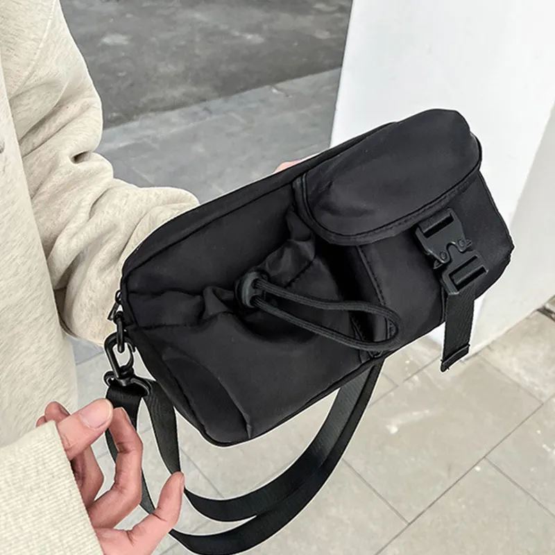 GKY Oxford Shoulder Bag, Crossbody Bag Unisex Black & Khaki & Green & Khaki-2
