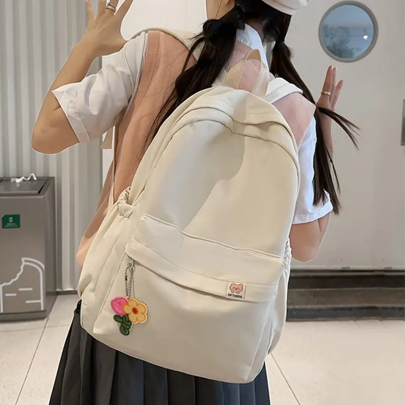 GKY Nylon Backpack Regular Unisex Multicolor-2