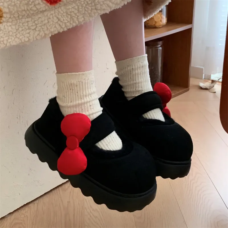 SHIGUDE Home Slippers Women's Black-11