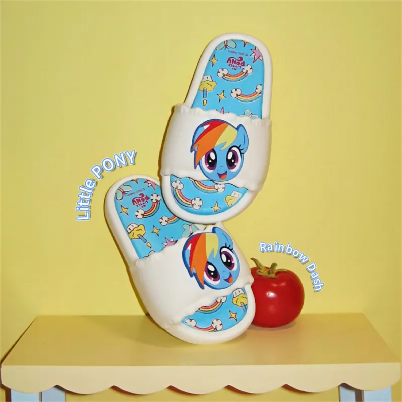 SHIGUDE x MY LITTLE PONY Home Slippers Women's, Purple-11