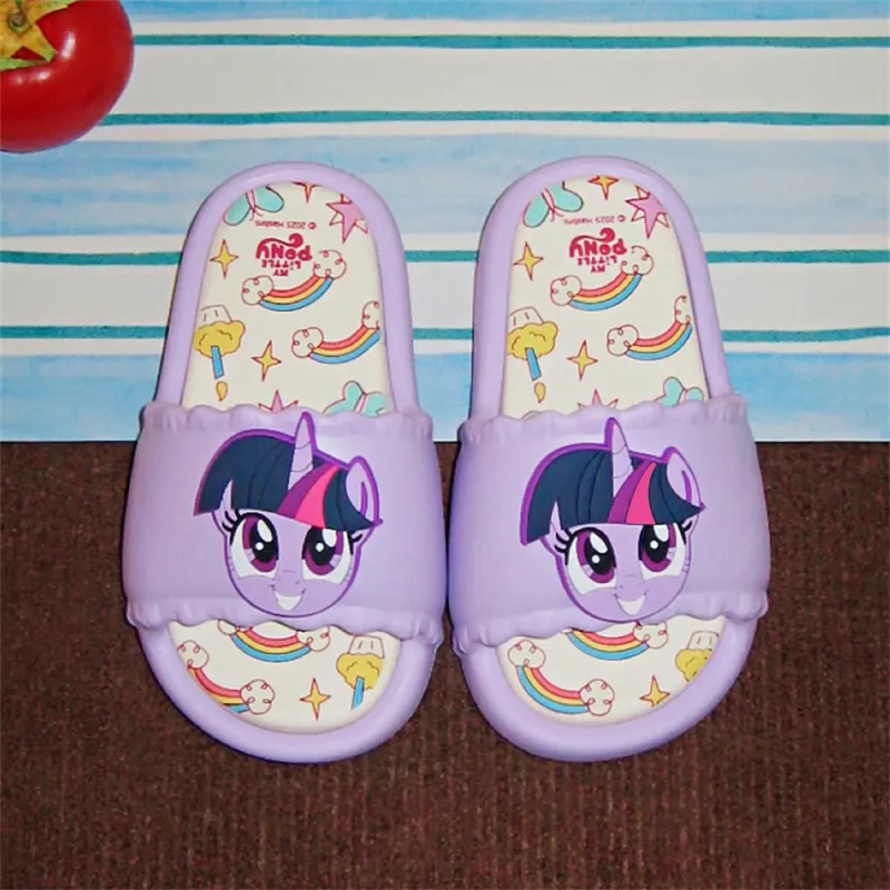 SHIGUDE x MY LITTLE PONY Home Slippers Women's, Purple-5