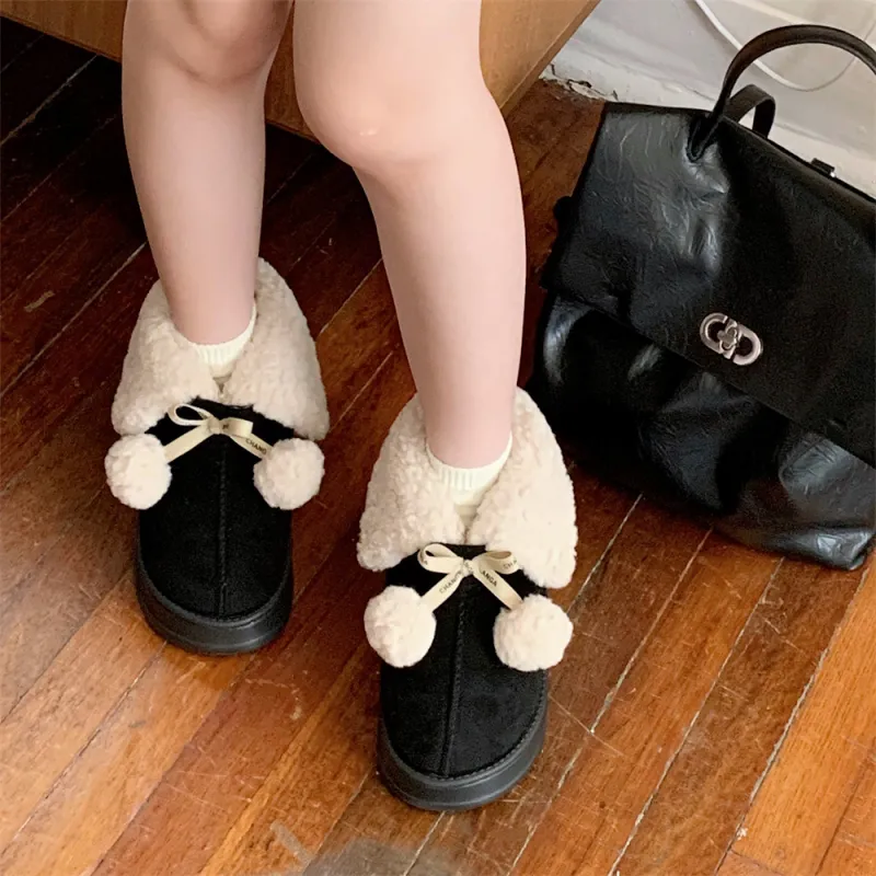SHIGUDE Cotton Slippers Women's Brown-7