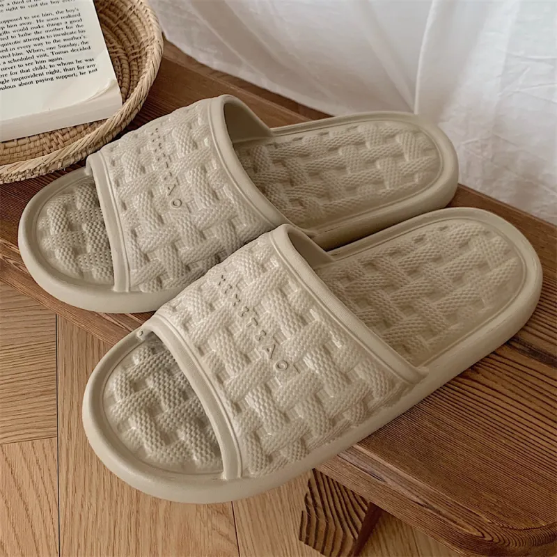 SHIGUDE Home Slippers Unisex, Desert Brown-10