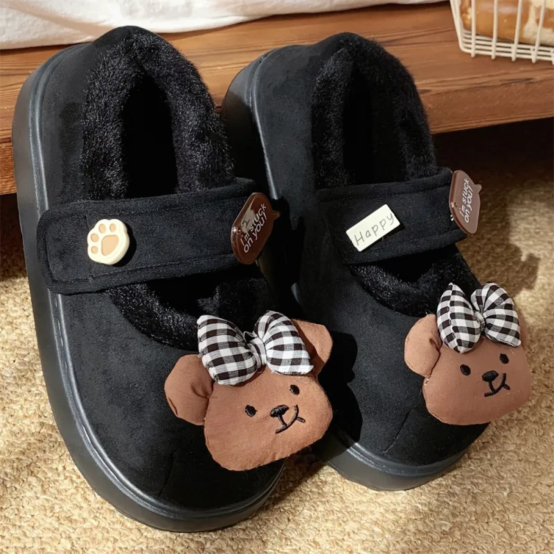SHIGUDE Cotton Slippers Women's Pink-20