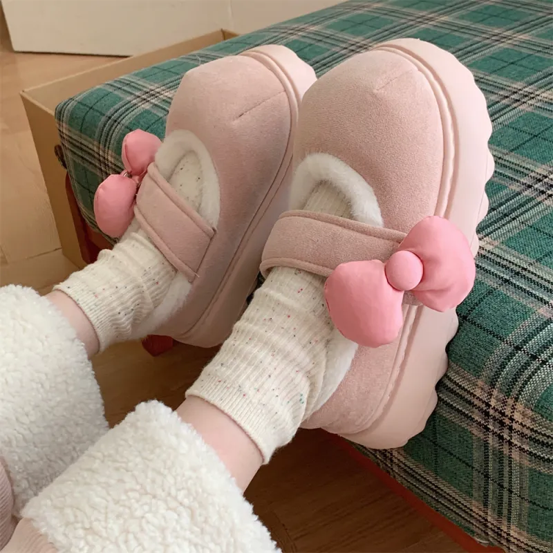 SHIGUDE Home Slippers Women's Black-14
