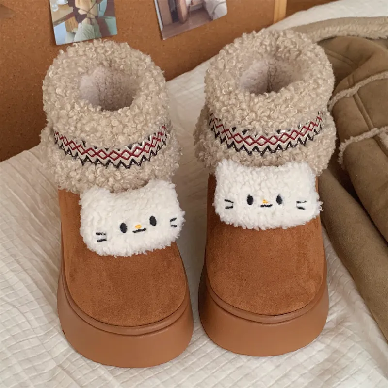 SHIGUDE Cotton Slippers Home Slippers Women's Black-9
