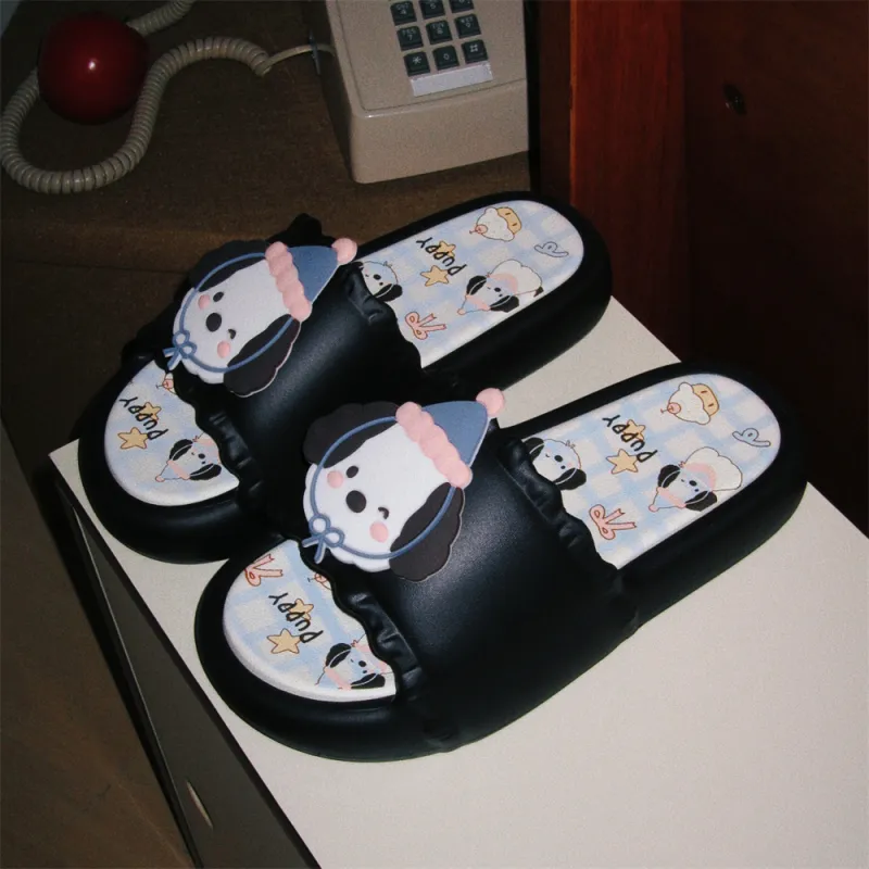 SHIGUDE Slippers / Home Slippers-23