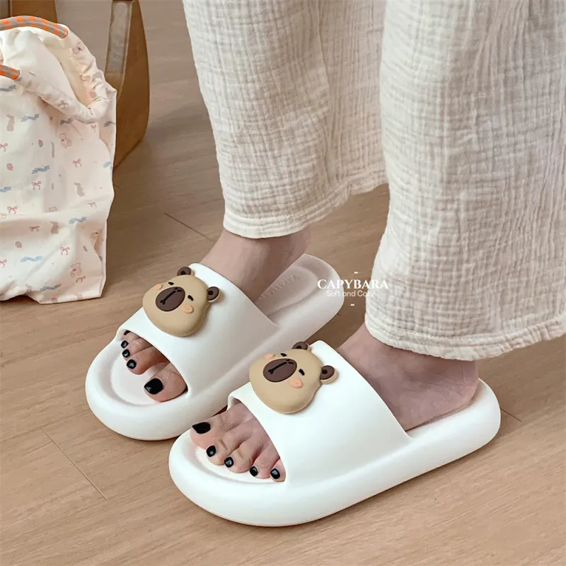 SHIGUDE Slippers Men's & Women's, Black-26