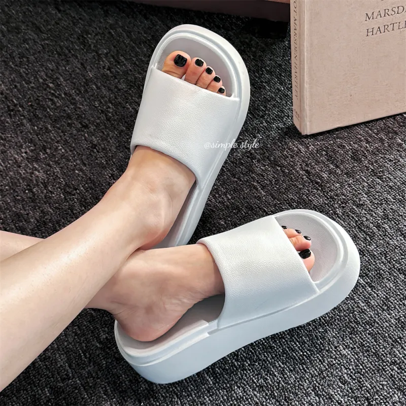 SHIGUDE Sandal Slippers Women's, Blue-1