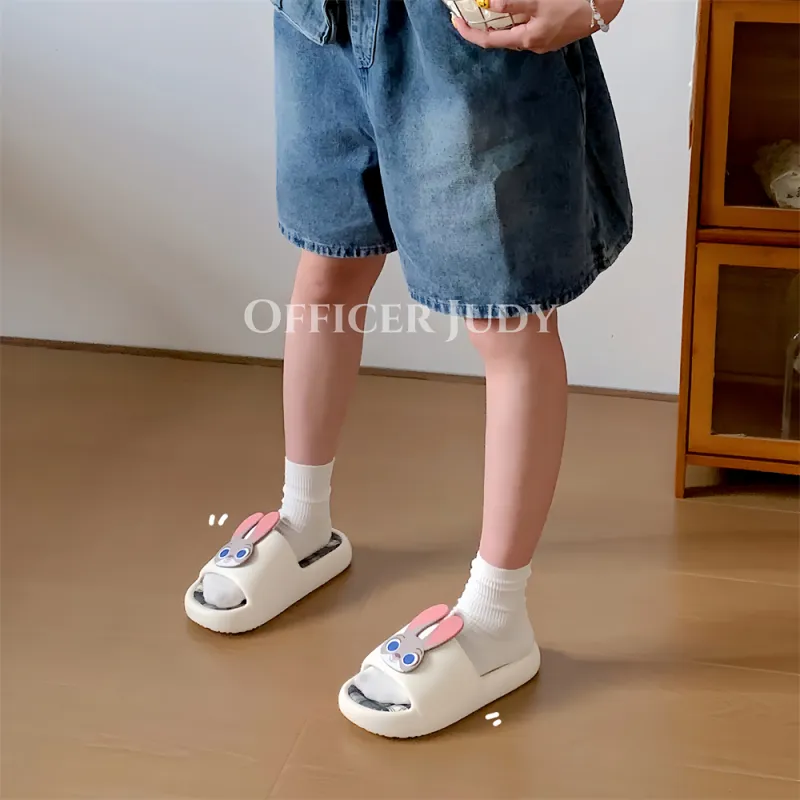 SHIGUDE x Disney Sandal Slippers Unisex, Milk White-6