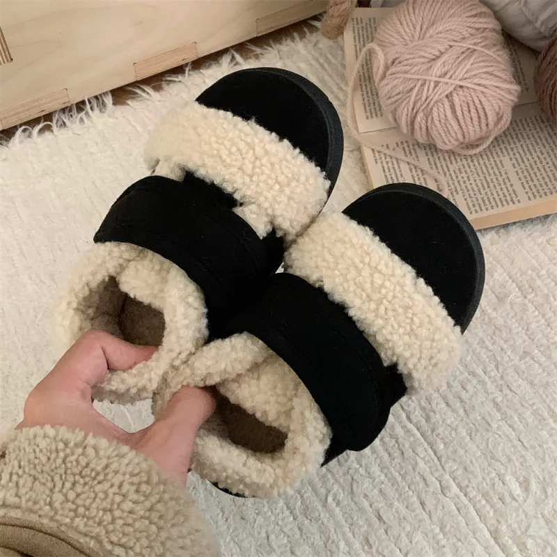 SHIGUDE Home Slippers Unisex Dark Brown-16