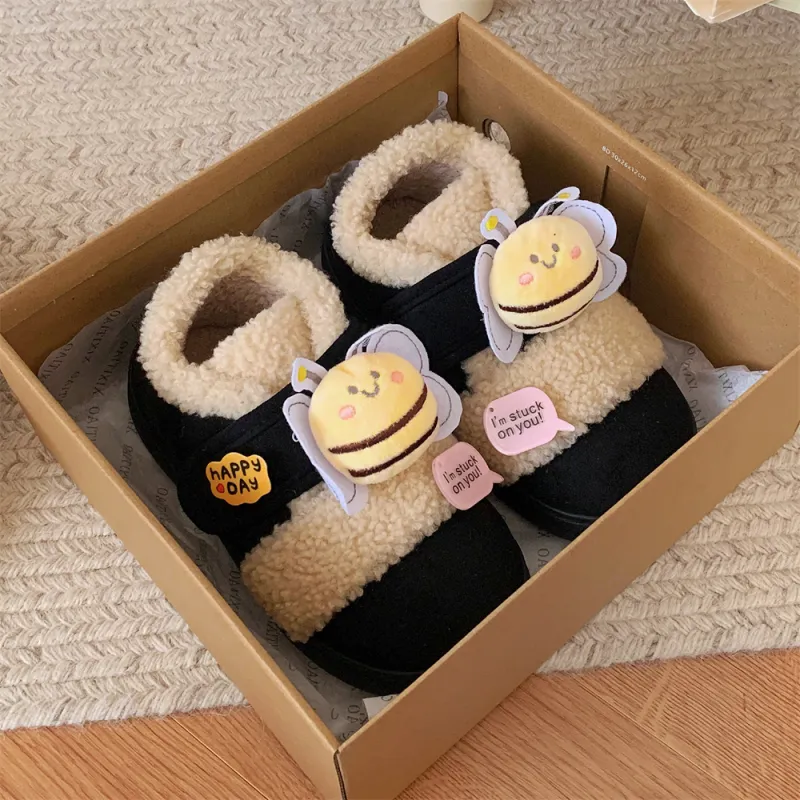 SHIGUDE Home Slippers Unisex Black/Dark Coffee/Light Brown-1