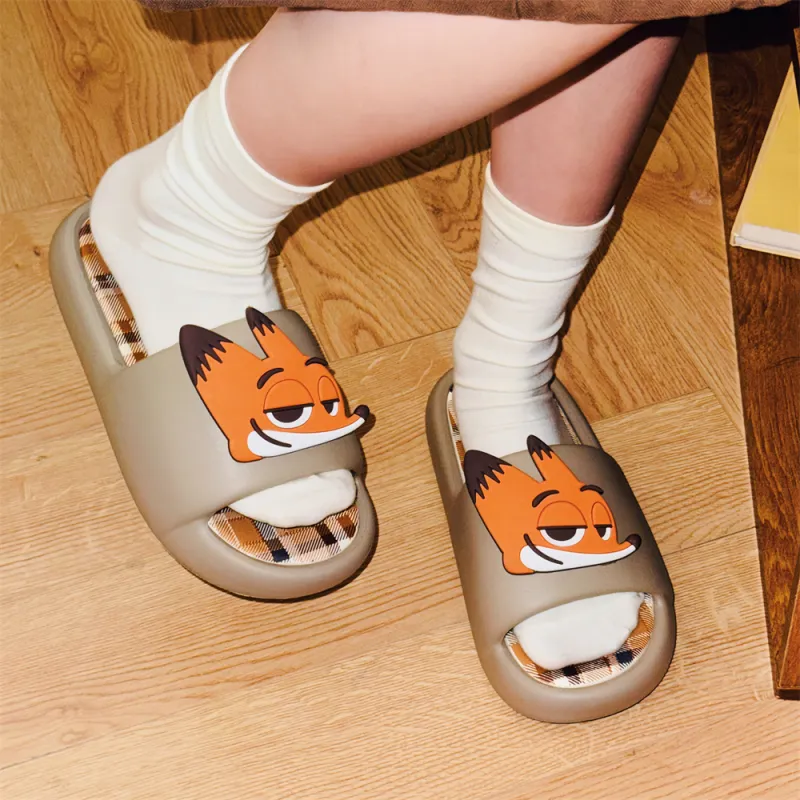SHIGUDE x Disney Sandal Slippers Unisex, Milk White-15