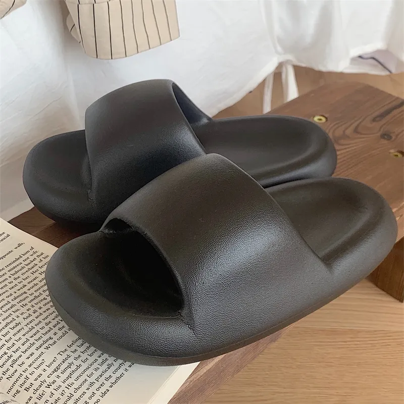 SHIGUDE Slippers Women's, Black-24