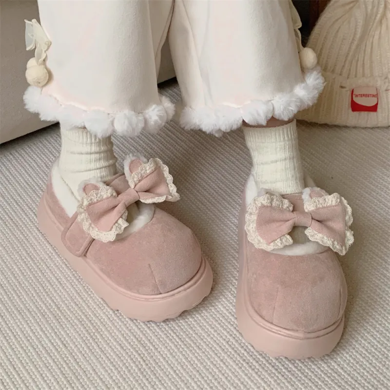 SHIGUDE Home Slippers Women's Pink-4