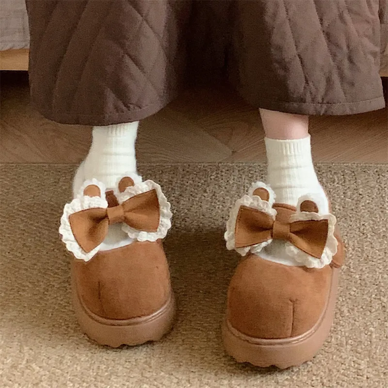 SHIGUDE Home Slippers Women's Pink-11