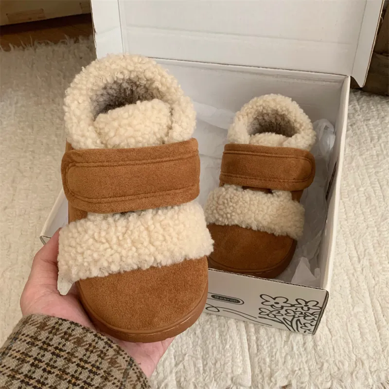 SHIGUDE Home Slippers Unisex Dark Brown-7