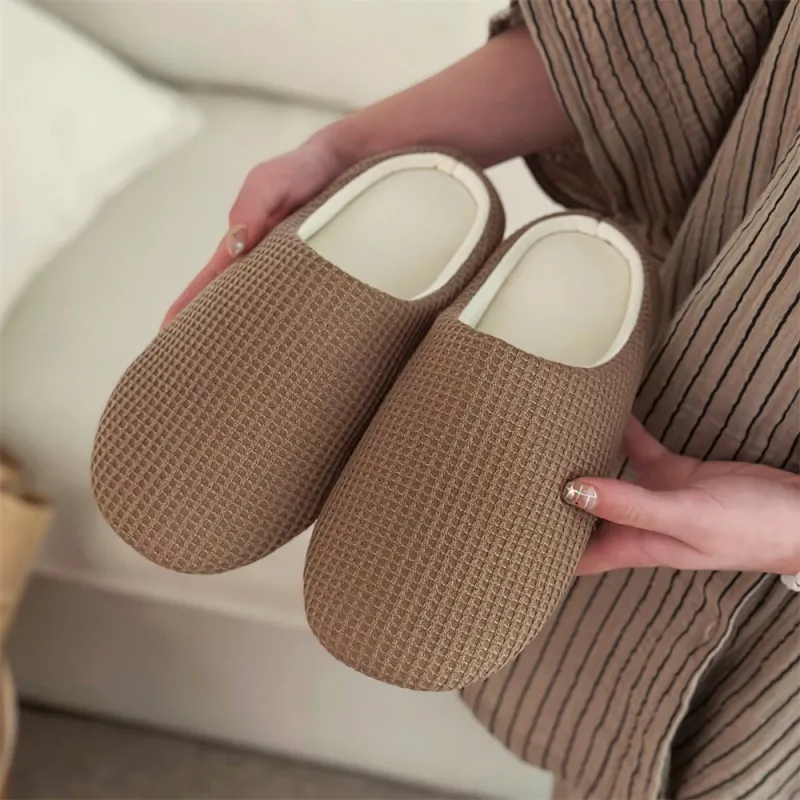 SHIGUDE Home Slippers Unisex, Gray-7