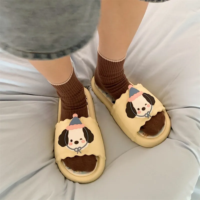 SHIGUDE Slippers / Home Slippers-10