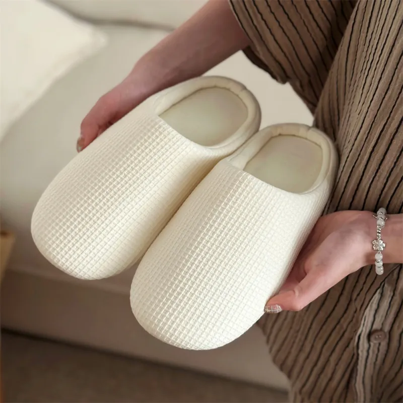 SHIGUDE Home Slippers Unisex, Gray-10