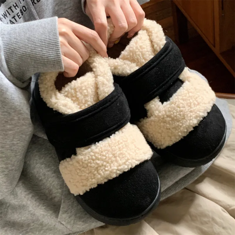 SHIGUDE Home Slippers Unisex Dark Brown-33