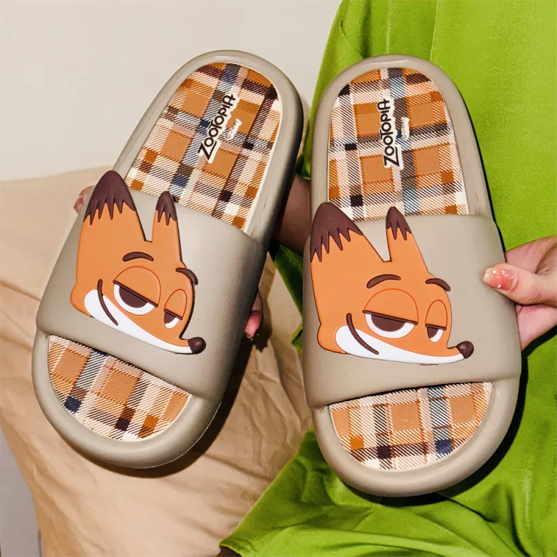 SHIGUDE x Disney Sandal Slippers Unisex, Milk White-16